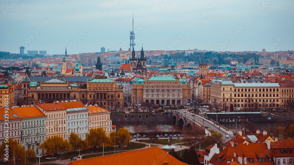 Obraz premium Prague city, CZ