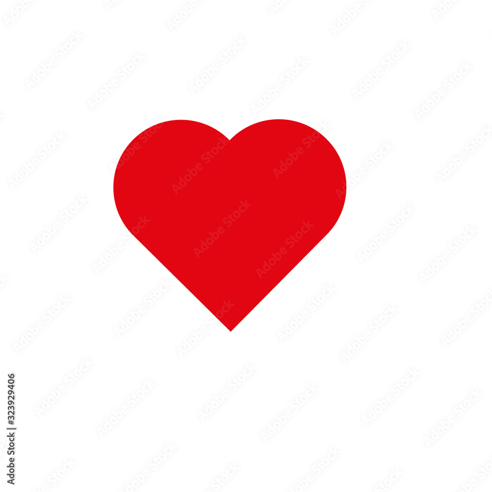 Heart Icon Vector. Perfect Love symbol. Valentine's Day sign, emblem isolated on white background with shadow, Flat style for graphic and web design. Heart Icon Vector. Perfect Love symbol. Valentine's Day sign, emblem isolated on white background with shadow, Flat style for graphic and web design.