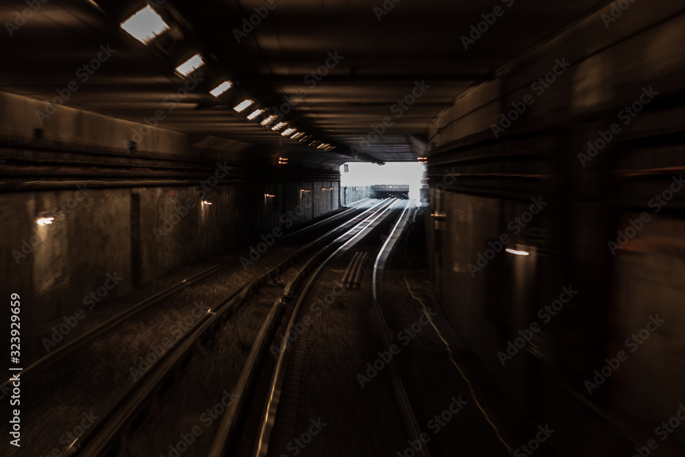 Soon out of the tunnel - Paris, France Soon out of the tunnel - Paris, France