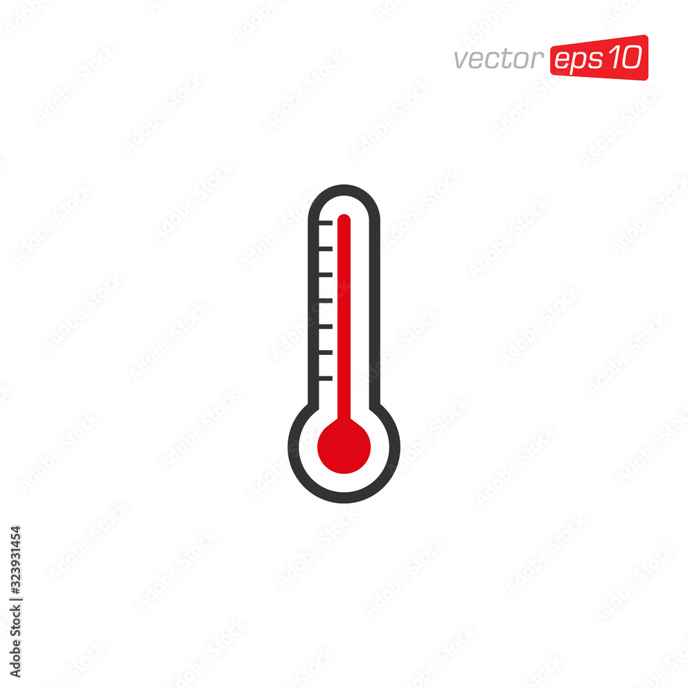 Thermometer Icon Design Vector Illustration
