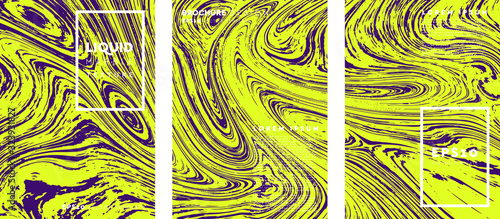 abstract colorful liquid background