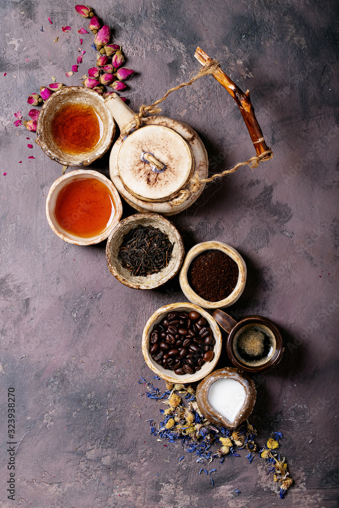 Coffee versus tea Coffee versus tea