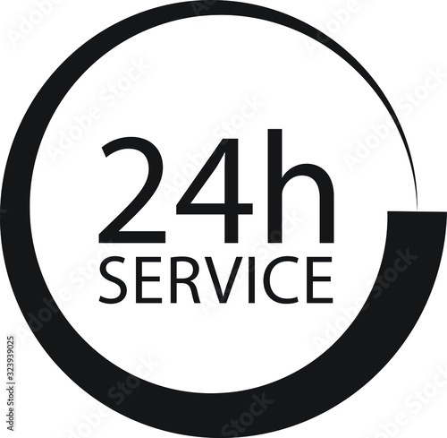 24 hours Icon Service and support around the clock