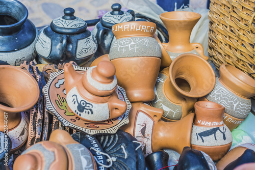 Fotografija Crafts in Humahuaca in Jujuy Province, Argentina.