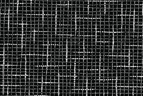 Abstract monochrome dark background of chaotic spots. Overlay template. Vector illustration. Ideas for your graphic design, banner, poster, packaging, for site or more