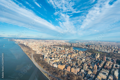 aerial view of New York © Oleksii Sergieiev