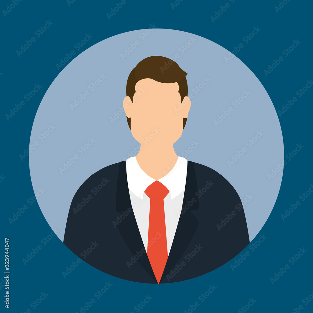 elegant businessman avatar character icon elegant businessman avatar character icon