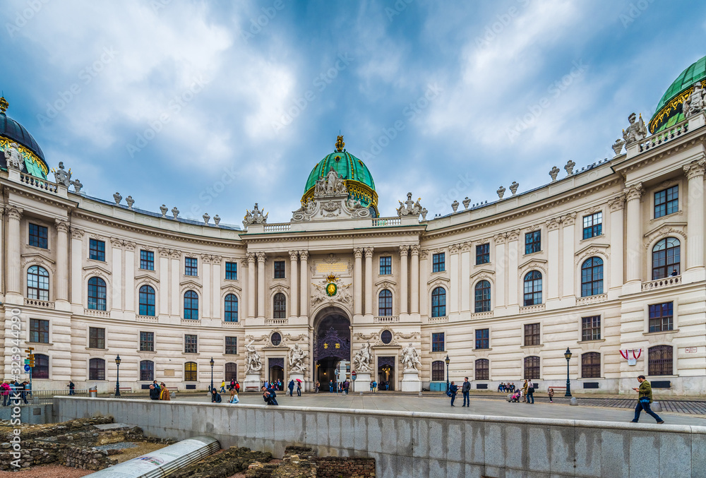 Obraz premium The Hofburg Palace in Vienna.