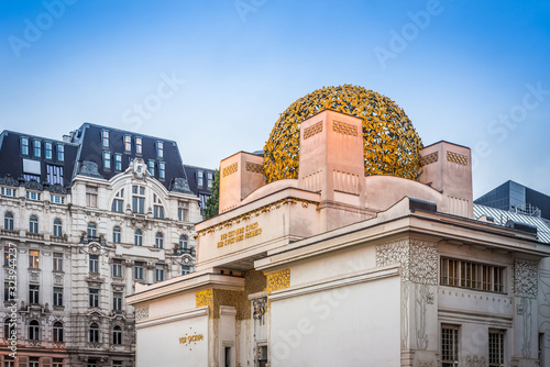 The Vienna Secession Building in Vienna, Austria. photo