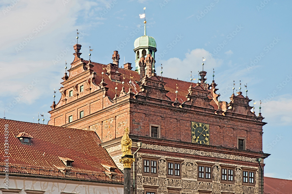 Obraz premium Pilsen Cityhall building