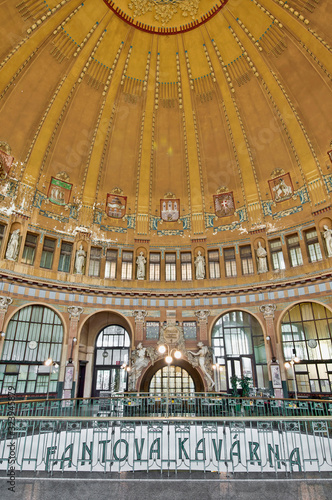 Prague main train station photo