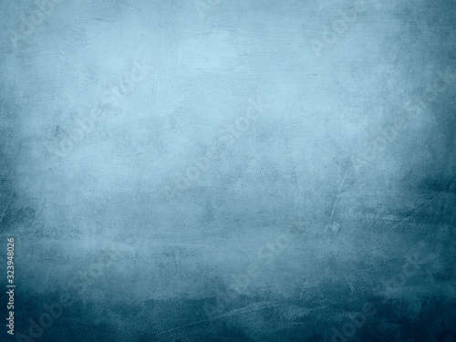 abstract blue background with canvas texture