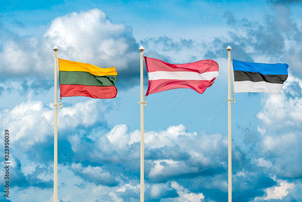 Flags of the Baltic States