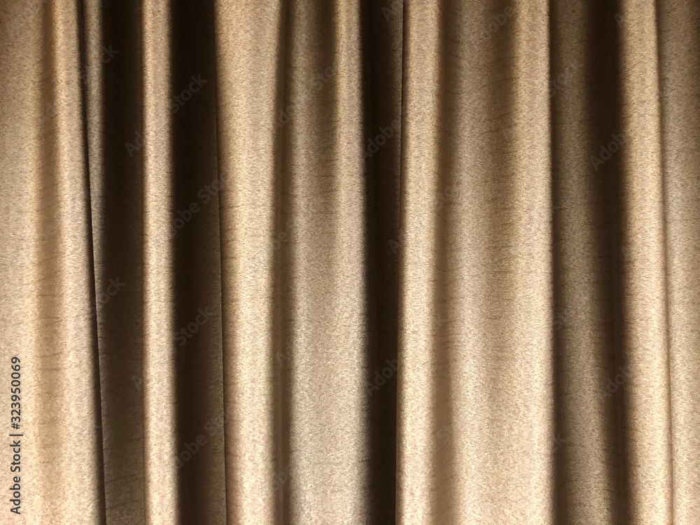 Gold wave curtain  luxury background