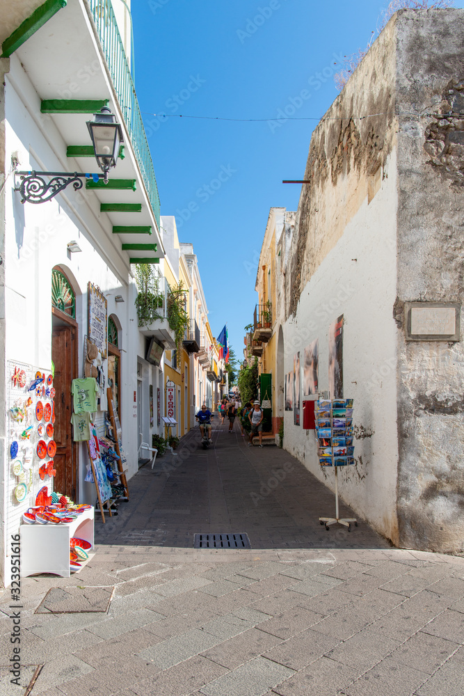 Fototapeta premium Gasse auf Salina