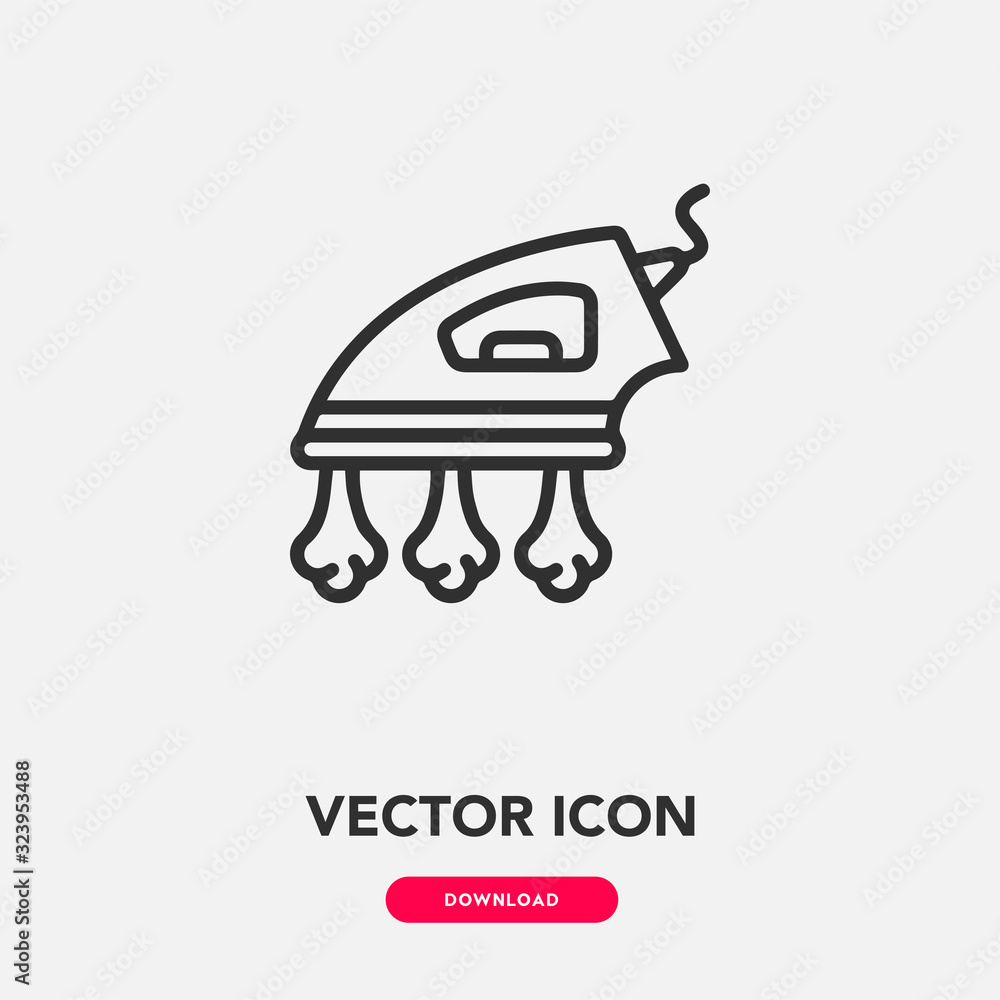 ironing icon vector. ironing sign symbol ironing icon vector. ironing sign symbol