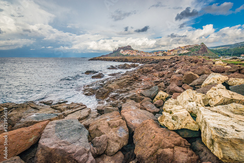 Castelsardo, in the northwest of Sardinia island, Italy. photo