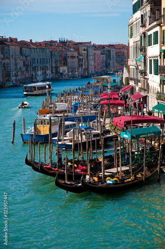 Canal Grande located at Venice, Italy