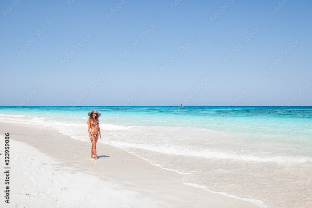 woman on the beach woman on the beach
