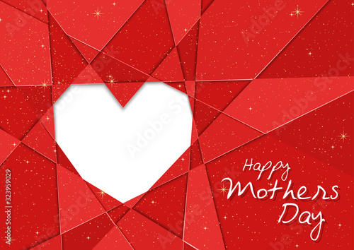 Red Happy Mother's Day Gree...