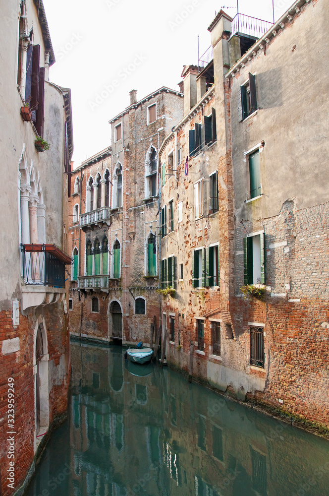 Widman river located at Venice, Italy