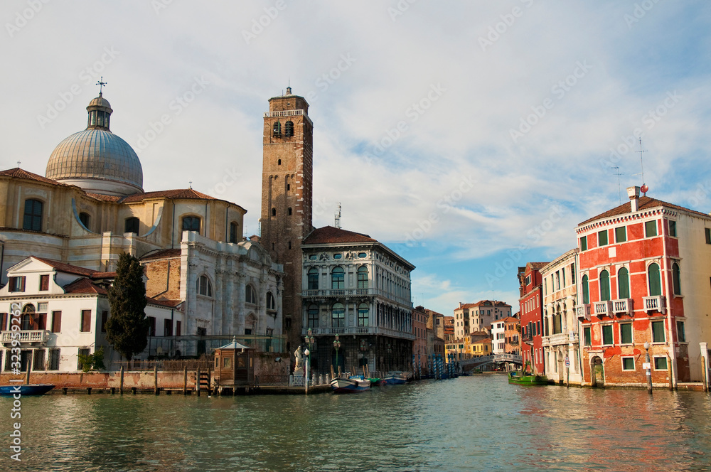 Fototapeta premium San Geremia church located at Venice, Italy