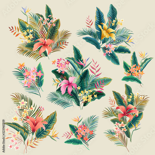 ropical bouquet