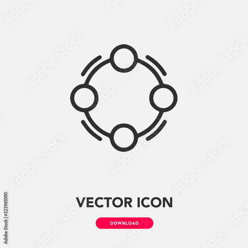 juggling icon vector. juggling icon vector symbol illustration. Modern simple vector icon for your design. juggling icon vector	