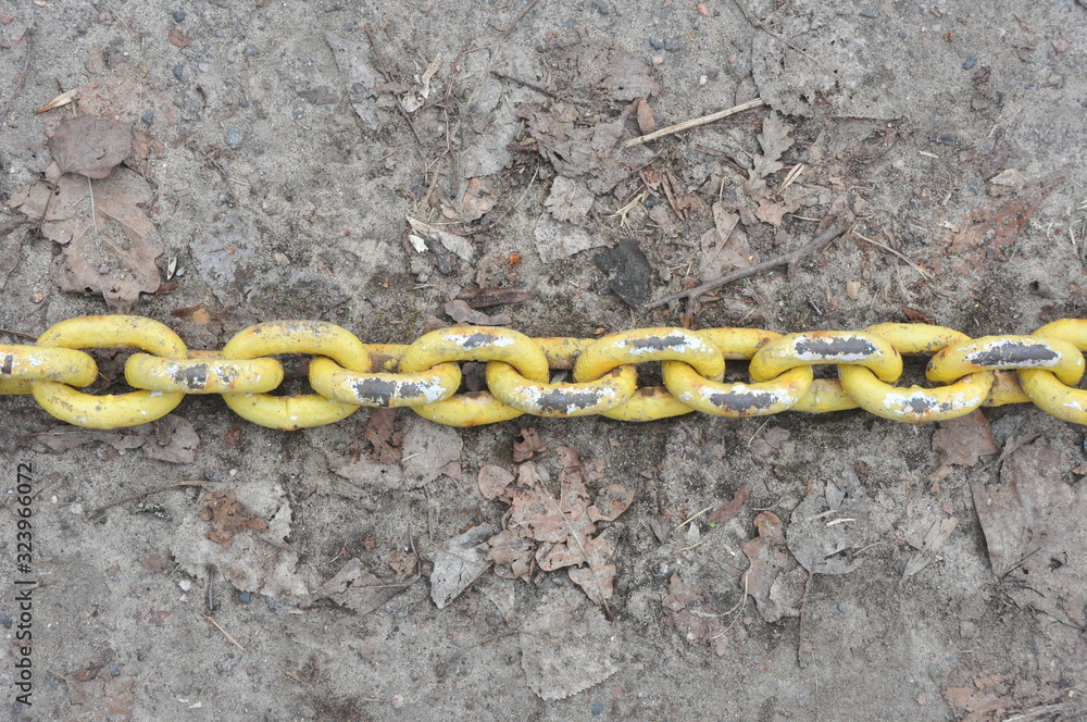 chain on a background