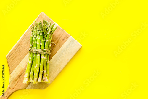Fényképezés Cooking asparagus