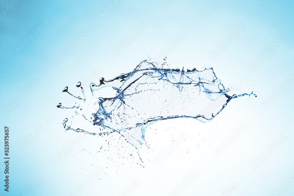 Water. Water.