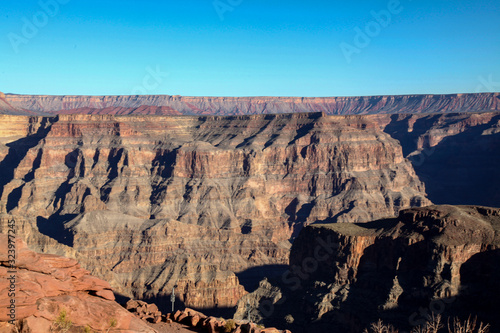 View of landscape in Grand Canyon National Park at USA © pumppump