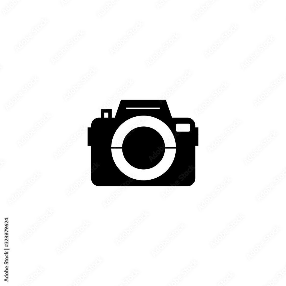 solid icons for camera,vector illustrations