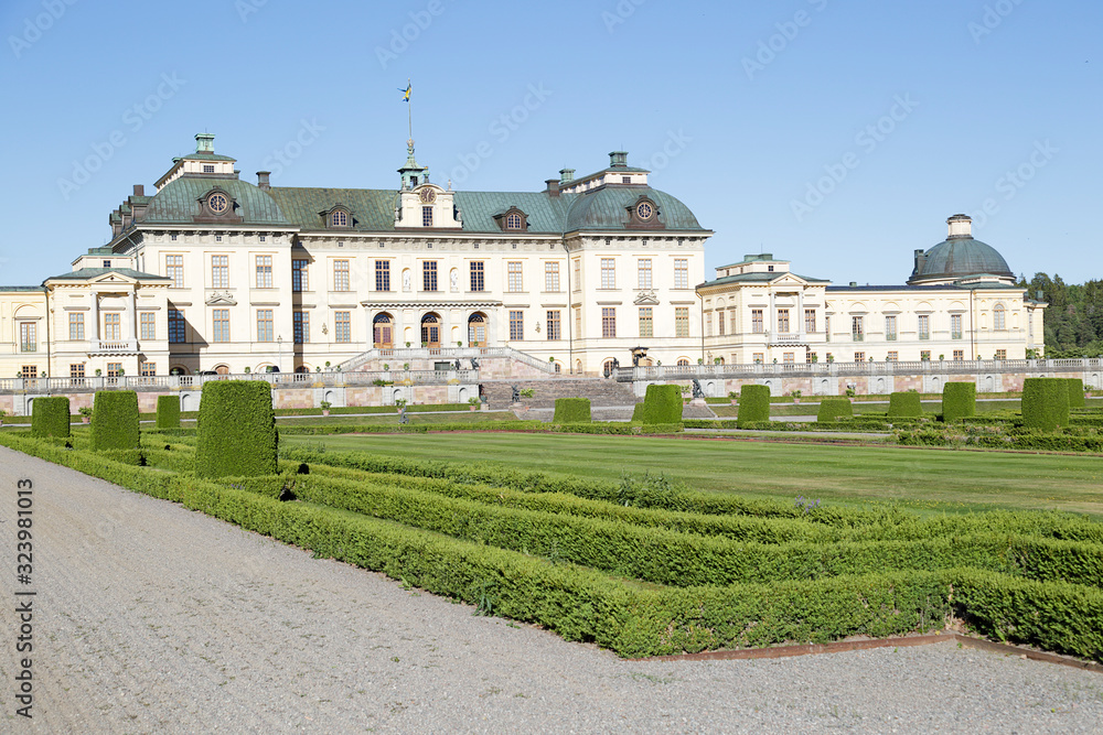 Drottningholm Palace located in Sweden