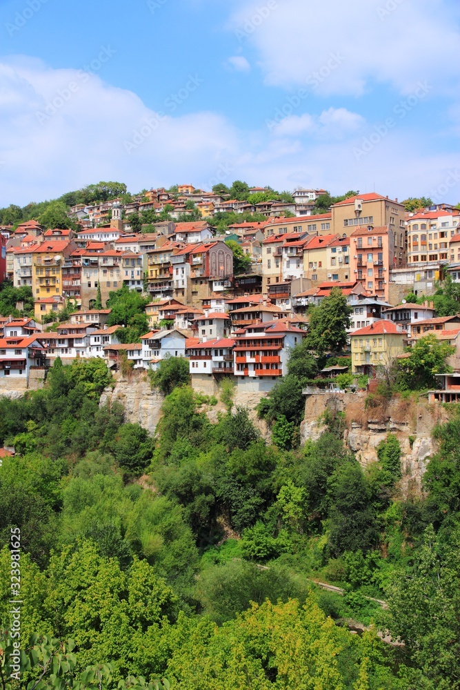 Veliko Tarnovo city skyline