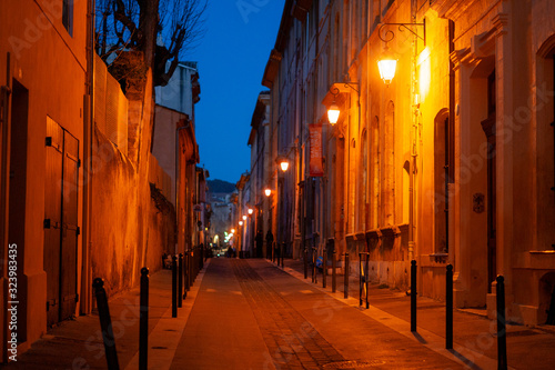 Bild auf Leinwand Aix en Provence street