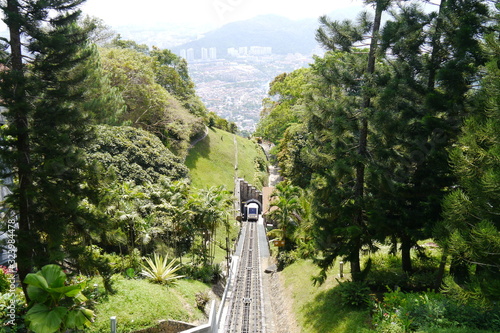 Penang Hill Bergbahn obere Station