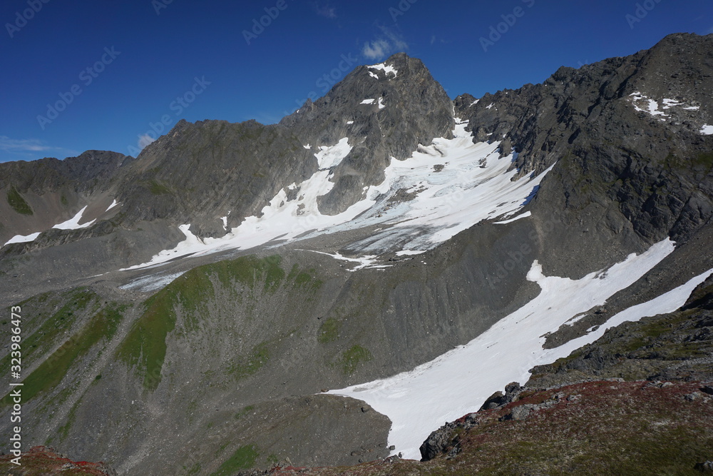 Obraz premium Beautiful scenery of the mountains in Alaska