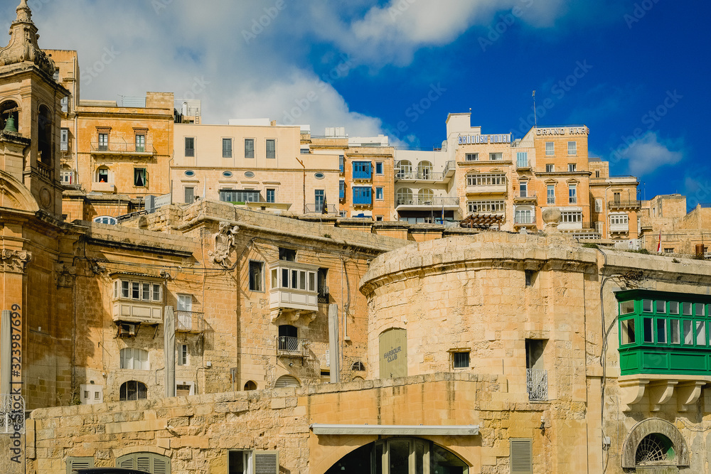 Valletta cityscape
