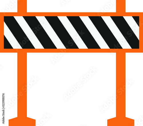 under construction, barrier icon