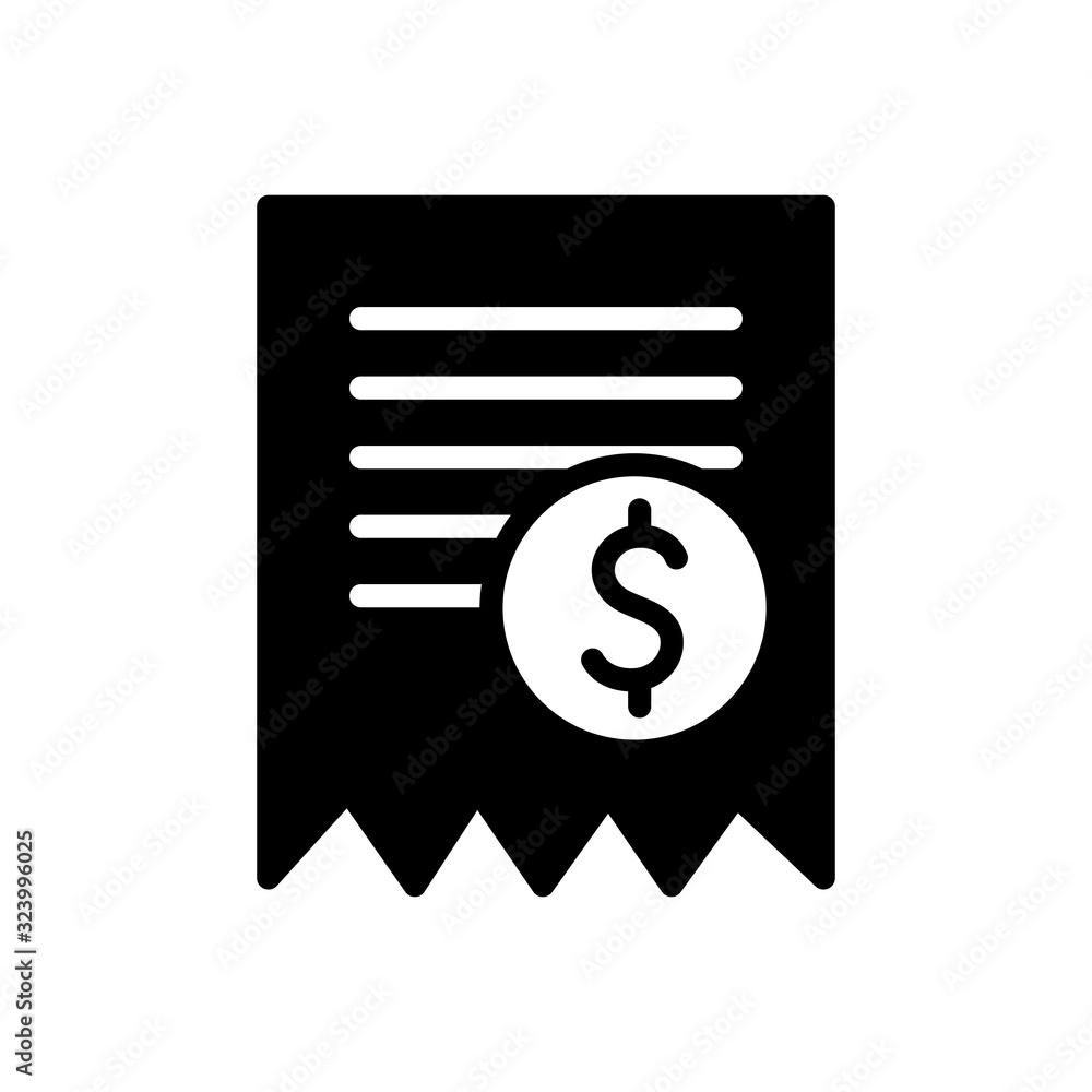 Isolated money coin and document silhouette style icon vector design Isolated money coin and document silhouette style icon vector design