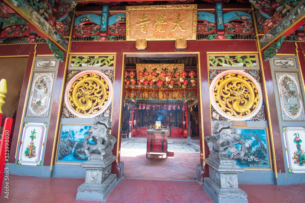 Tay Kak Sie is a Taoist temple located at Jalan Gang Lombok, Semarang. The temple was established in 1746