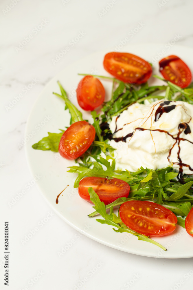 salad with tomatoes and mozzarella salad with tomatoes and mozzarella
