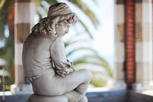 Obraz na plátně Christopher Columbus young, Genoa, Italy