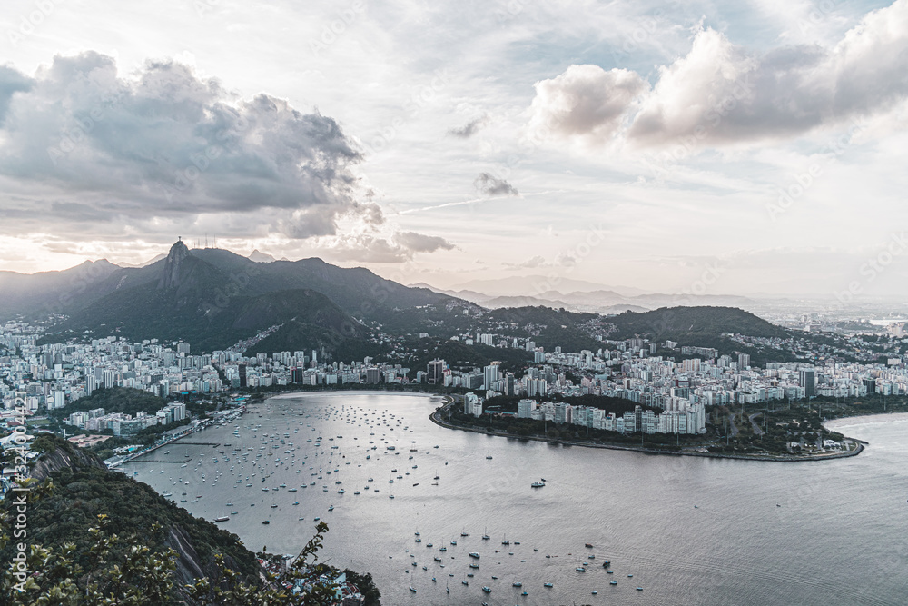 View of Rio de Janeiro City from Above