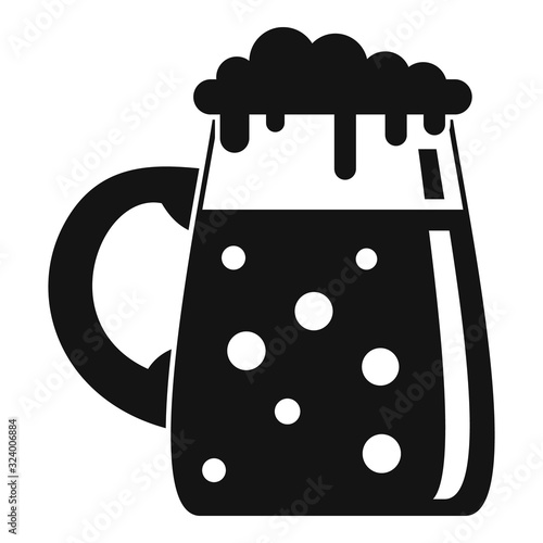 Kvass icon. Simple illustration of kvass vector icon for web design isolated on white background