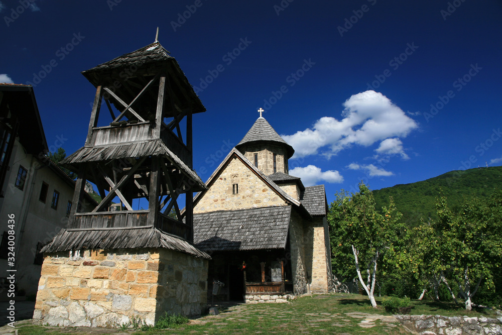 Annunciation monastery - one of Ovcar–Kablar Monasteries in Canyon of Western Morava River, Serbia Annunciation monastery - one of Ovcar–Kablar Monasteries in Canyon of Western Morava River, Serbia