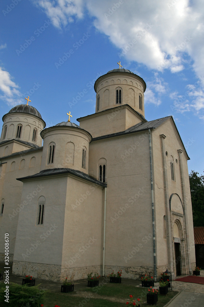 Mileseva Monastery, located near Prijepolje, in southwest Serbia