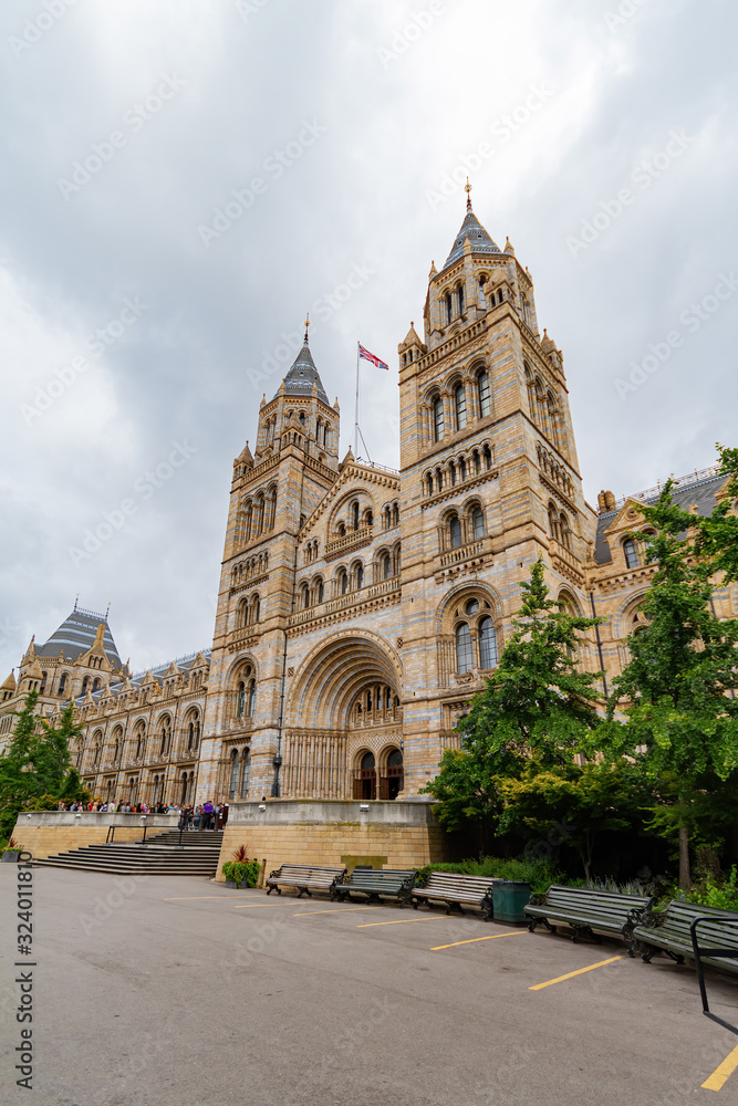 Exterior view of The Natural History Museum