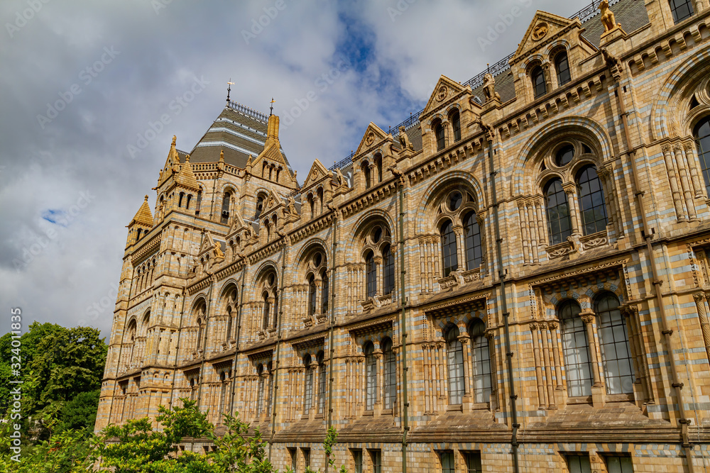 Exterior view of The Natural History Museum